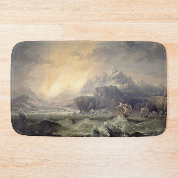 Item preview, HMS Erebus and Terror in the Antartic - John Wilson Carmichael designed and sold by CJET.