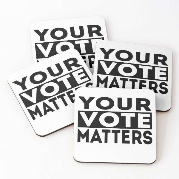 Item preview, Your Vote Matters designed and sold by Healthy AF.