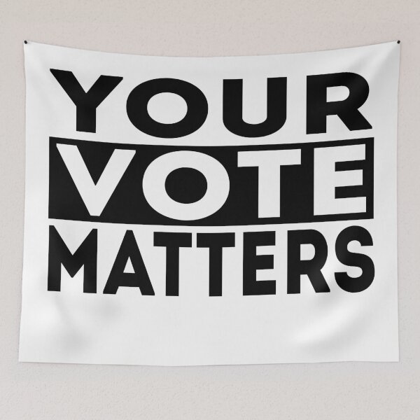 Item preview, Your Vote Matters designed and sold by Healthy AF.