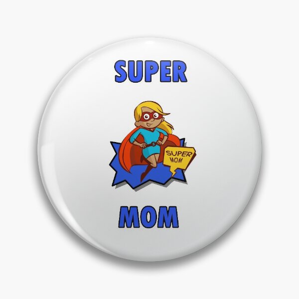 Artikelvorschau, Super Mom T-Shirt Design entworfen und verkauft von TeeStoreMeStore.