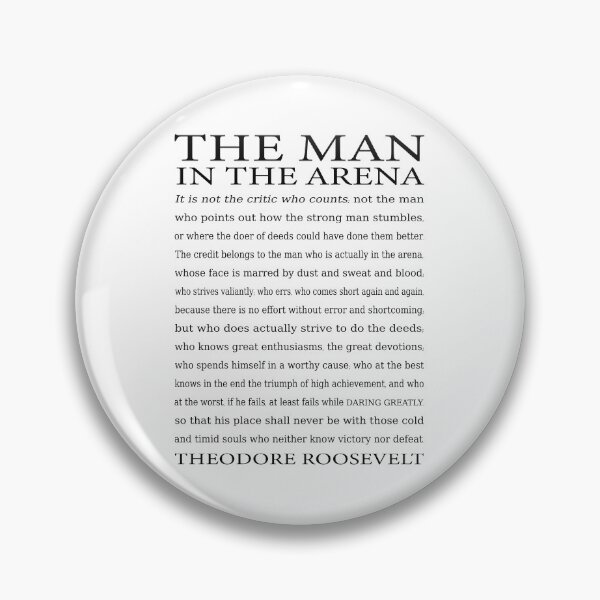 Item preview, Daring Greatly Quote, Man in the Arena - Motivational Speech - Inspirational Gift for Entrepreneur - New Years Resolutions designed and sold by EKartPrints.