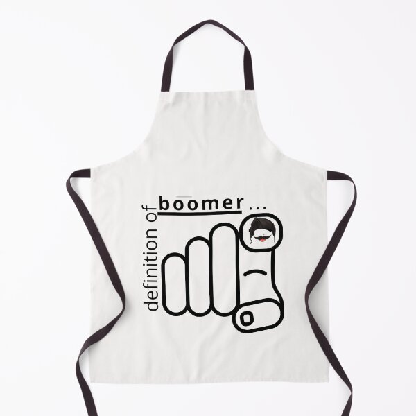 Item preview, Humorous boomer joke apparel "definition of boomer...!" with finger pointing designed and sold by AyeAyeBeans.