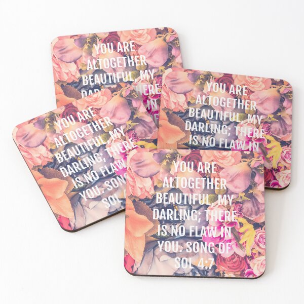 Item preview, You are altogether beautiful my darling there is no flaw in you designed and sold by della95.