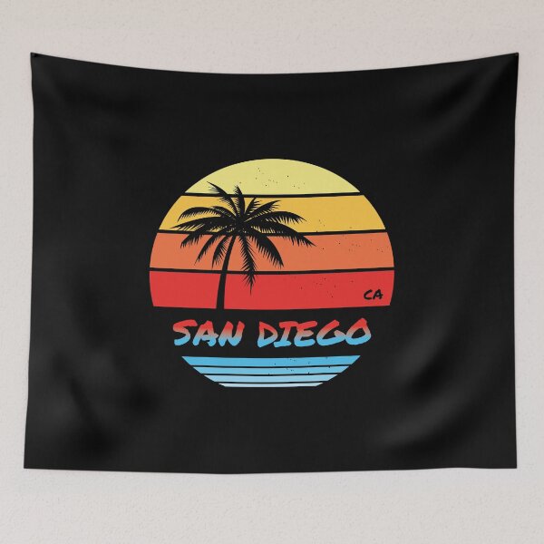 Item preview, San Diego - Retro Vintage Style designed and sold by EstelleStar.