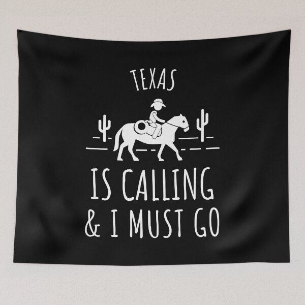 Item preview, Texas Is Calling and I Must Go print designed and sold by jakehughes2015.