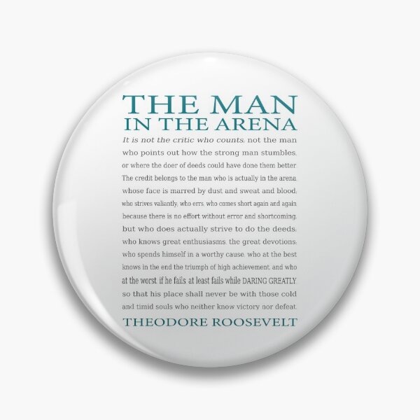 Item preview, Daring Greatly Print, Man in the Arena Motivational Speech - Inspirational Gift for Entrepreneur - New Years Resolutions designed and sold by EKartPrints.