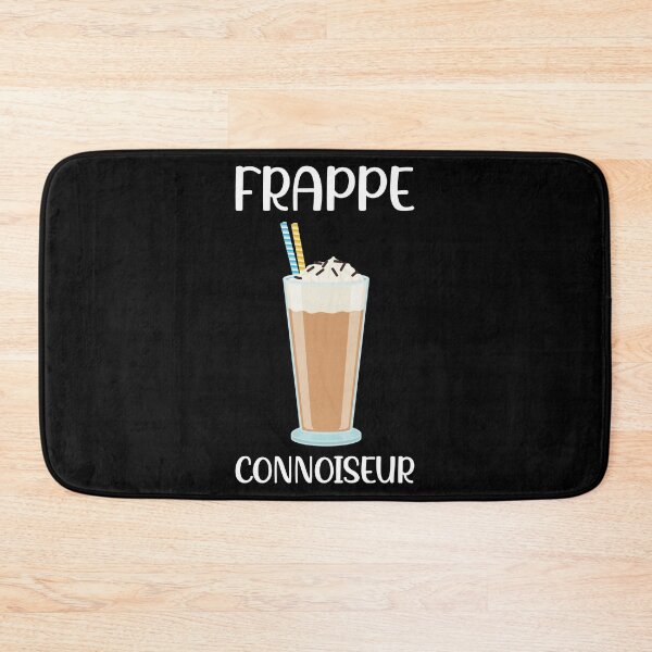 Item preview, Greek Dalgona Coffee Frappe Connoiseur print designed and sold by jakehughes2015.