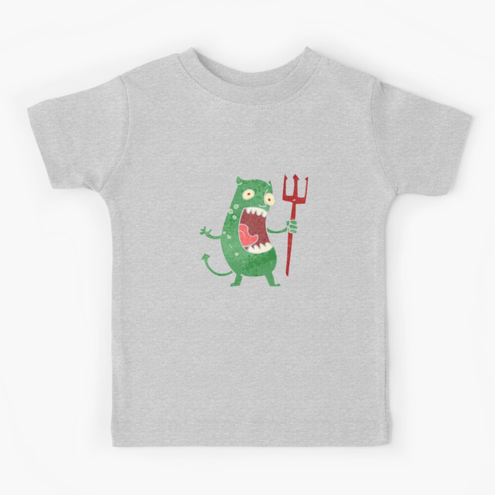 Kids Green Monster T-Shirt