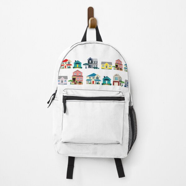 Item preview, Houses on street pattern  designed and sold by MarcSabuncu.