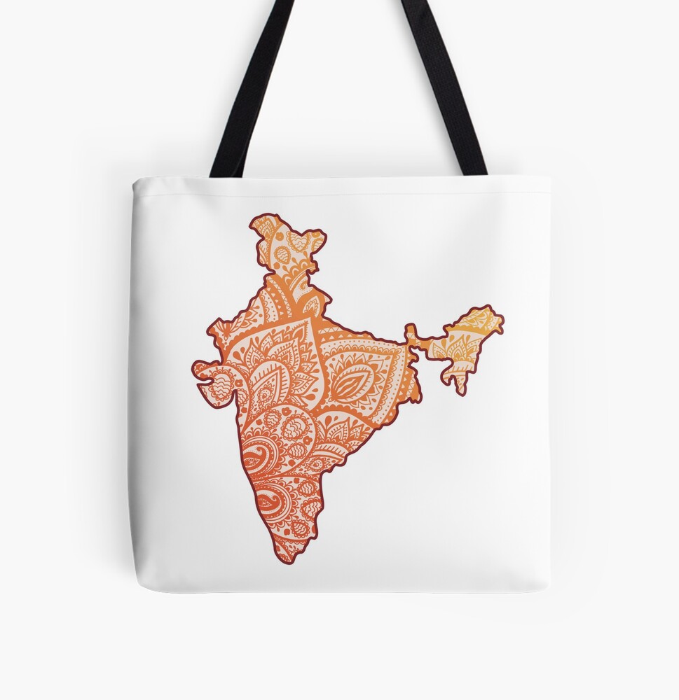 Indian 100% Cotton Mandala Handbag Ladies Purchase Designer Bag Large