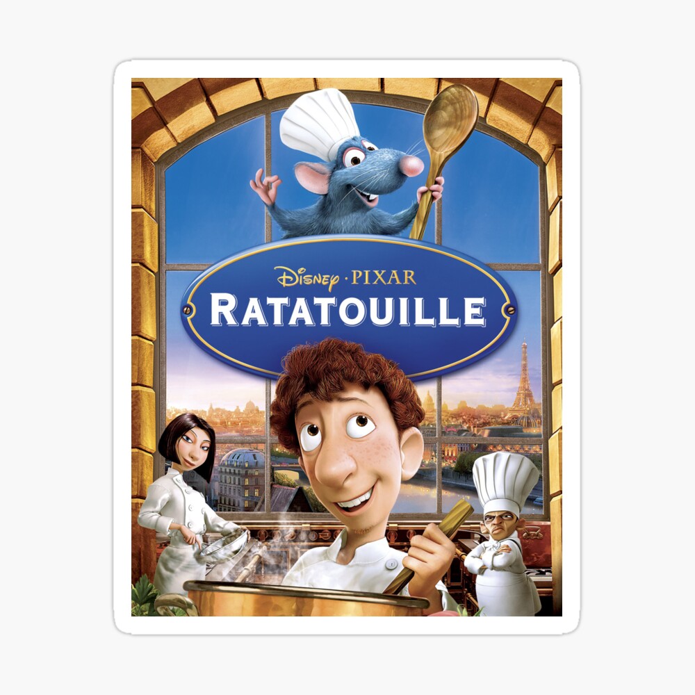 Ratatouille Kids Bedroom Movie Poster Wall Art BOX CANVAS Print 