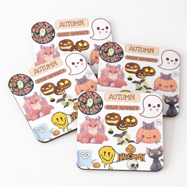 Item preview, Halloween stickers  designed and sold by earthtoaura.