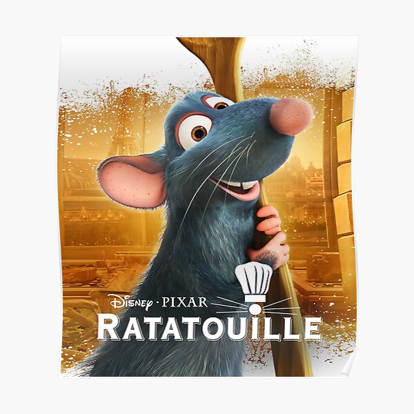 Poster Ratatouille Film Redbubble