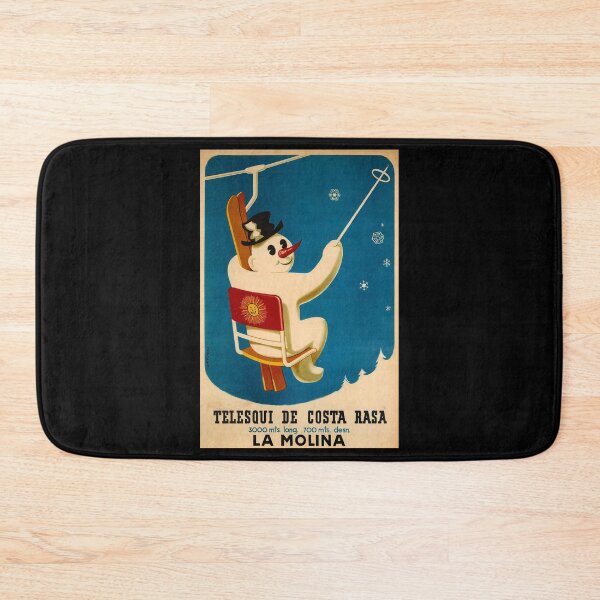 Item preview, La Molina retro poster designed and sold by CorasPosters.