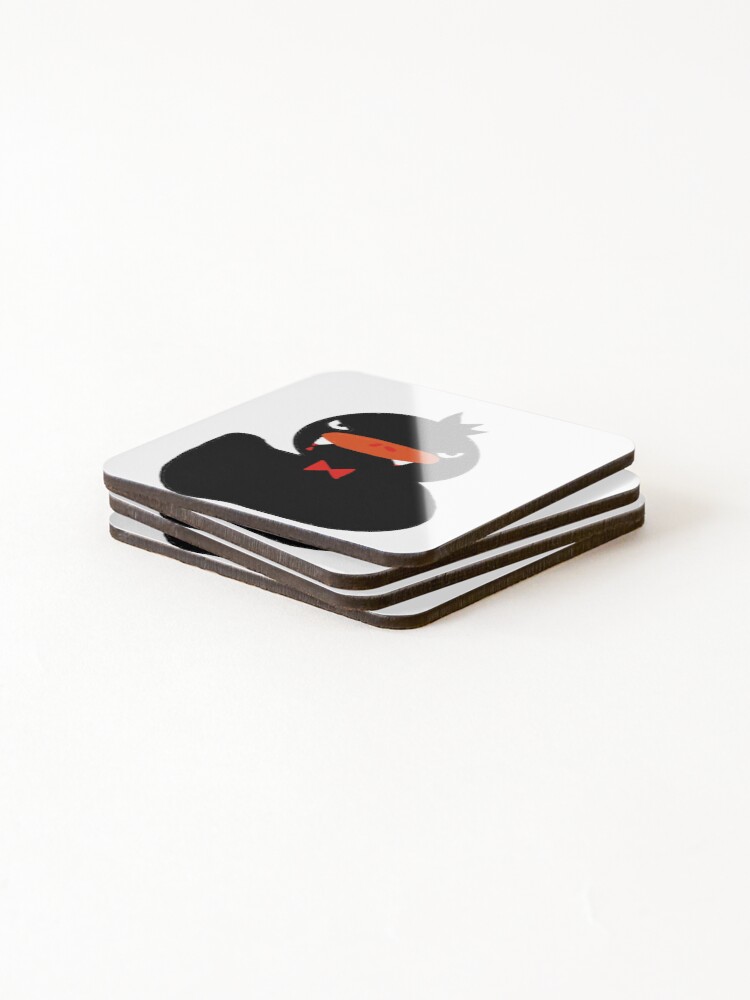 Thumbnail 4 of 5, Coasters (Set of 4), vampire duck designed and sold by paoalvarezh.