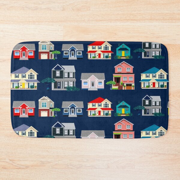 Item preview, Houses on Street designed and sold by MarcSabuncu.