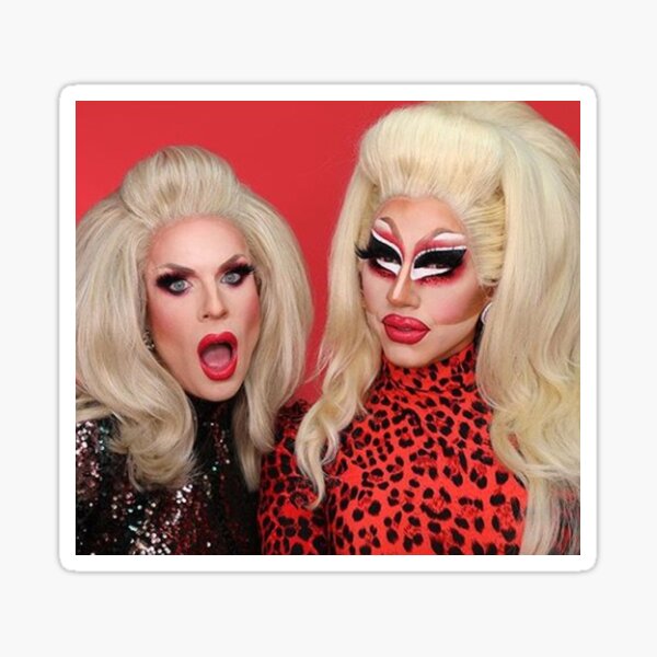 Trixie & Katya - Red Scare Sticker