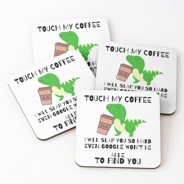 Item preview, Coffee Lover Dinosaur designed and sold by Quadghouls.