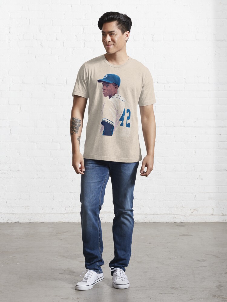 Chadwick Boseman as Jackie Robinson Essential T-Shirt for Sale by