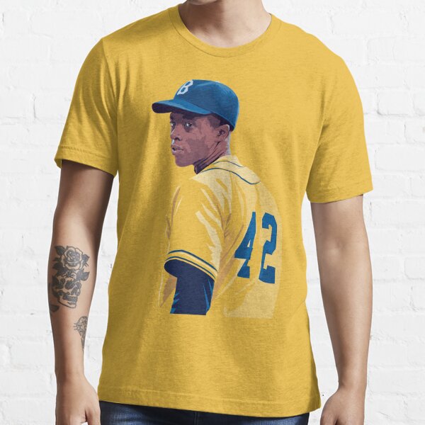 Baseball Number 42 Honoring Baseball Barrier Breaker Jackie Robinson  Essential T-Shirt for Sale by prohockeylabs