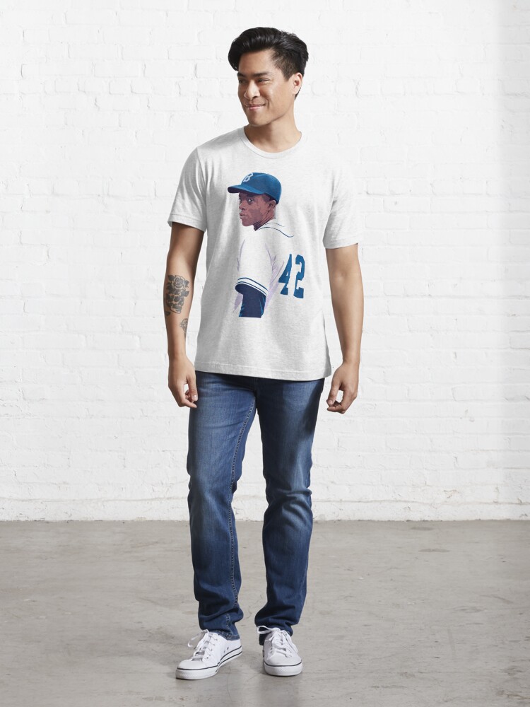 Chadwick Boseman as Jackie Robinson Essential T-Shirt for Sale by
