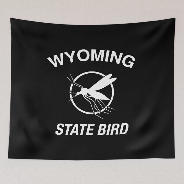 Item preview, Funny Wyoming State Bird Mosquito product designed and sold by jakehughes2015.