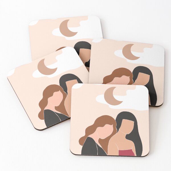 Aperçu de l'œuvre Amis de soeurs, femme noire, impression abstraite, minimaliste, minimaliste affiche Art, Afro-Latina, Taino créée et vendue par ModernDesigns7.