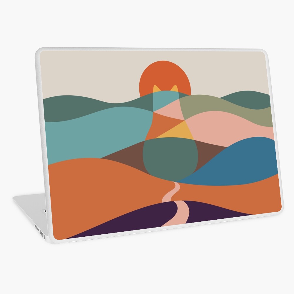 Cat Landscape 65 Laptop Skin