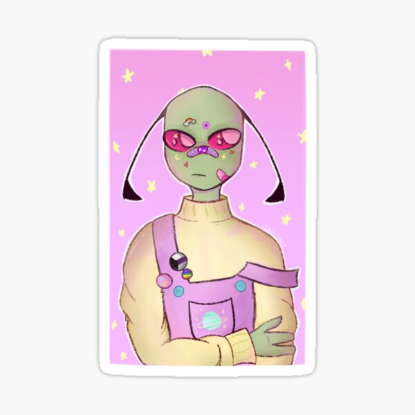 Item preview, Soft Boy Invader Zim designed and sold by cyberzyu.