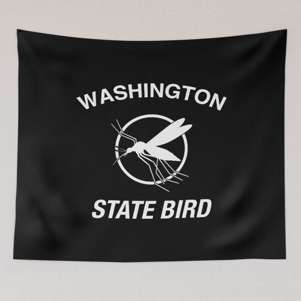 Item preview, Funny Washington State Bird Mosquito graphic designed and sold by jakehughes2015.
