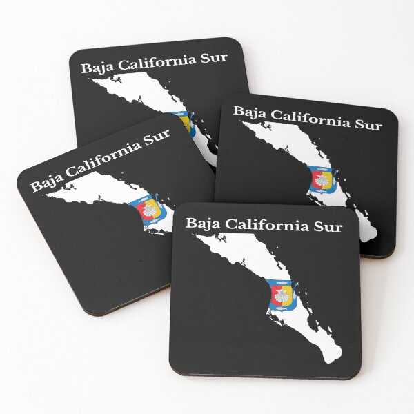 Item preview,  Baja California Sur State Map Flag, Mexico designed and sold by marosharaf.