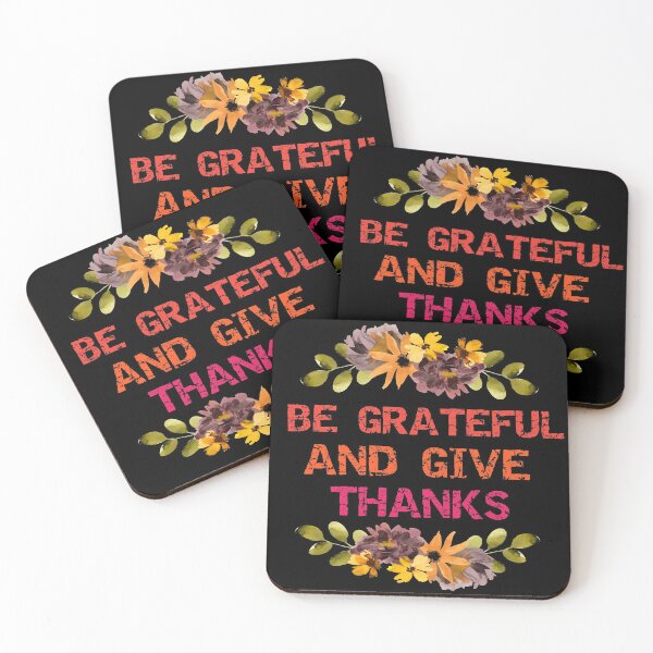 Item preview, Be grateful and give thanks  designed and sold by Designhub14.