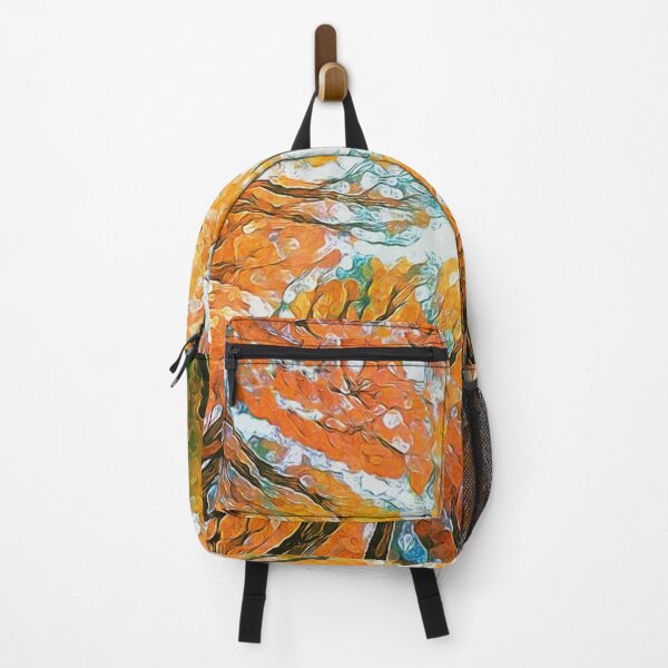 Item preview, Abstract Fall Beauty Art Watercolor Printing, Reaching Sky Trees,  designed and sold by iASunshine.