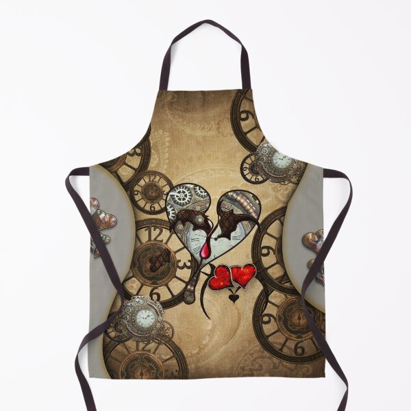 Item preview, Wonderful elegant steampunk heart with clocks and gears designed and sold by nicky2342.