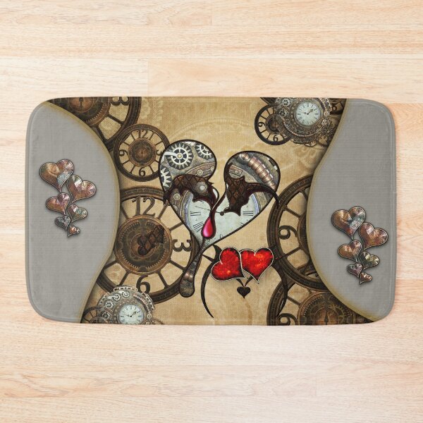 Item preview, Wonderful elegant steampunk heart with clocks and gears designed and sold by nicky2342.