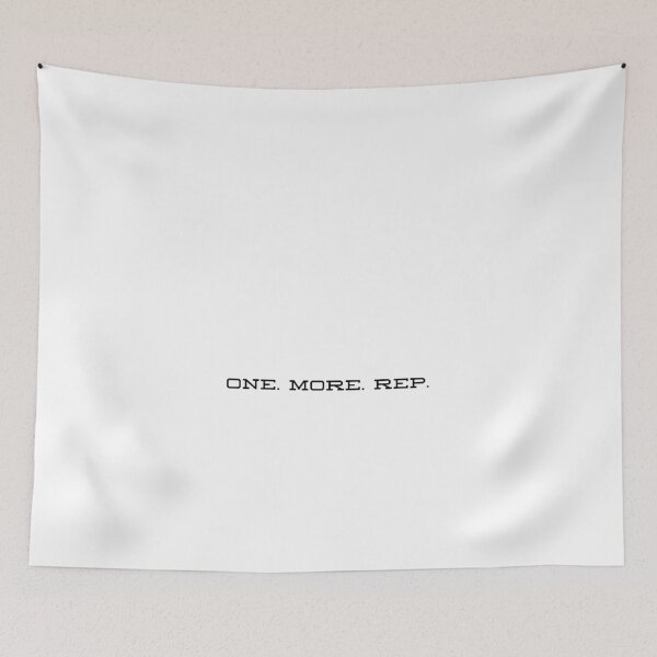 Item preview, One more rep fitness and exercise motivation designed and sold by JustSaiyan1.