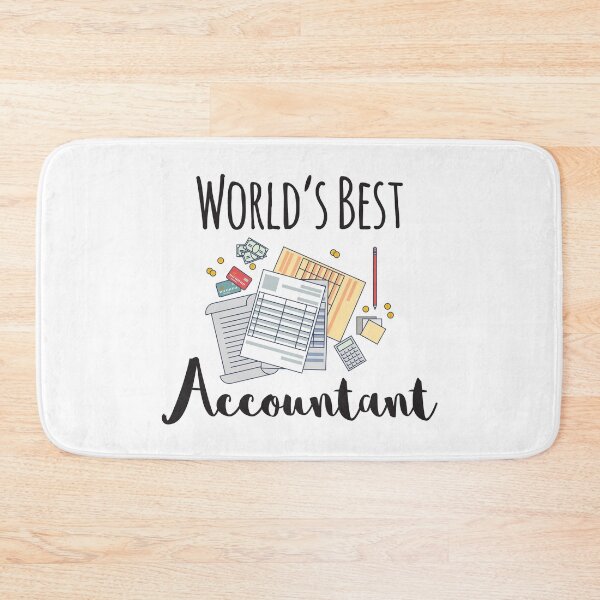 Item preview, World's Best Accountant designed and sold by 4AllTimes.