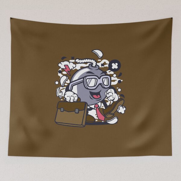 Item preview, Pro Cartoon Design Businessman Bomb designed and sold by CartoonTshirtD.