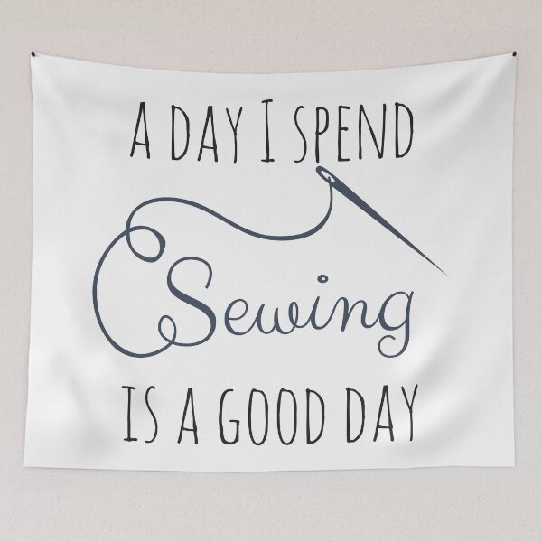 Item preview, A Day I Spend Sewing Is A Good Day designed and sold by 4AllTimes.