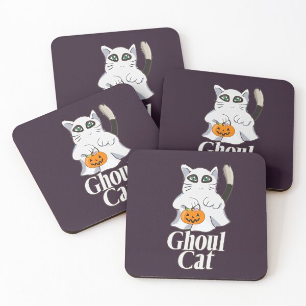Item preview, Ghoul Cat Funny Halloween Pun designed and sold by 4Craig.