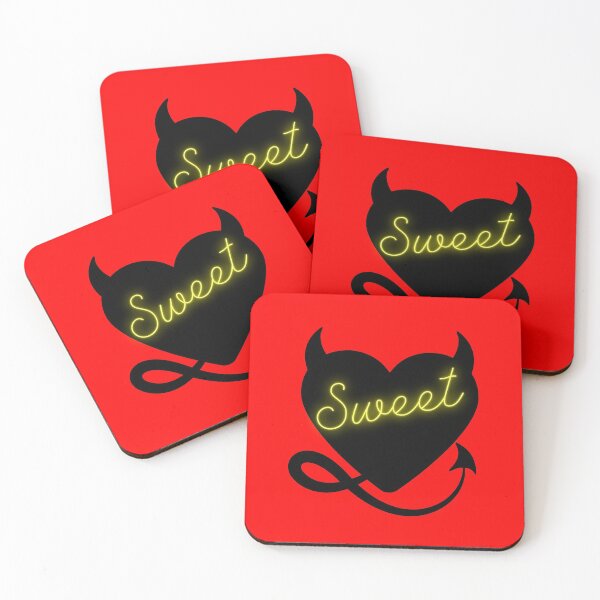 Item preview, Devil Horn Heart - Black designed and sold by miTeless seDign.