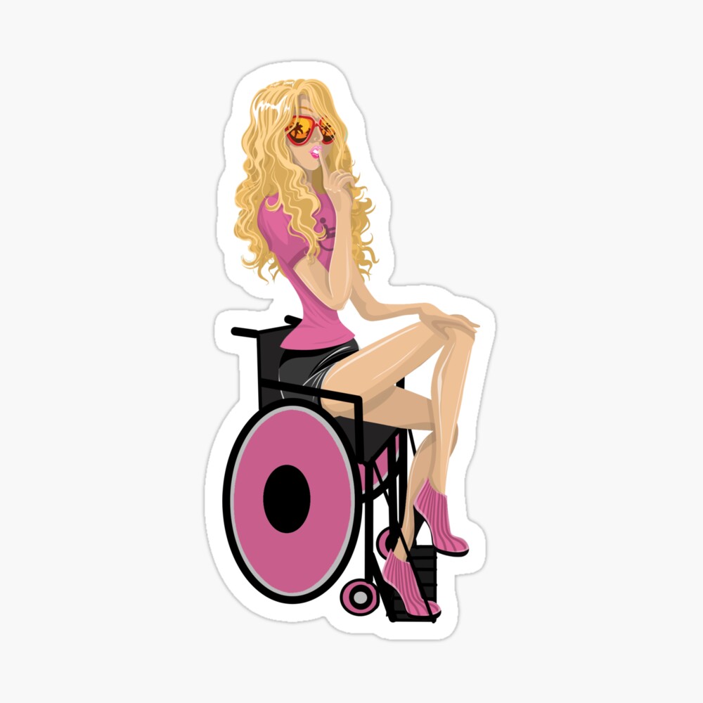 Hot girl in a wheelchair, disability, disabled, woman, empowerment 