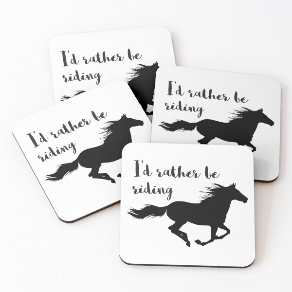 Item preview, I'd Rather Be Riding Horses designed and sold by 4AllTimes.