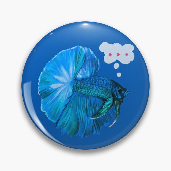 Item preview, Skeptical Betta designed and sold by Hexerei.