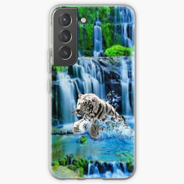White Tiger Wild Life 1 Samsung Galaxy Soft Case