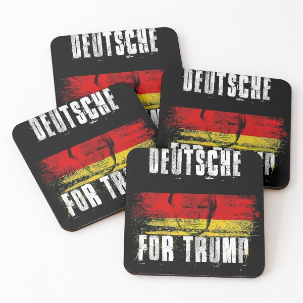 Item preview, Deutsche For Trump - Trump 2020 Germany Patriotic Flag designed and sold by ockshirts.