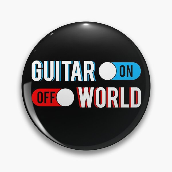 Item preview, Guitar on, off World Funny Qoute For Guitarist designed and sold by Charles Brian.
