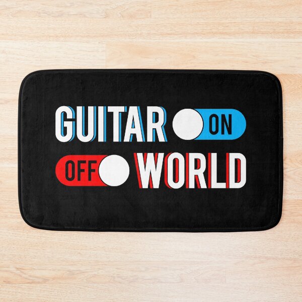 Item preview, Guitar on, off World Funny Qoute For Guitarist designed and sold by Charles Brian.