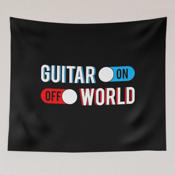 Item preview, Guitar on, off World Funny Qoute For Guitarist designed and sold by Charles Brian.