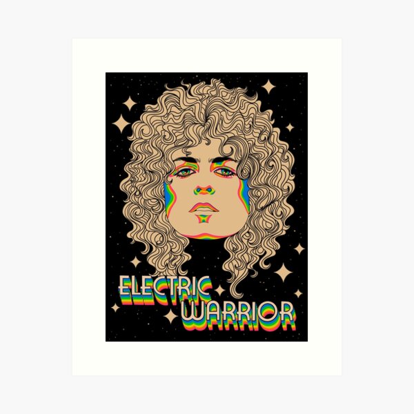 Aperçu de l'œuvre Guerrier électrique créée et vendue par Audrey Herbertson.